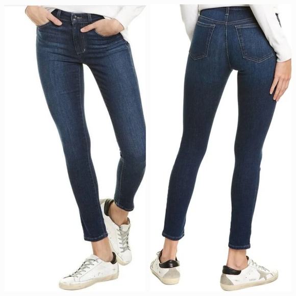 Joe's Jeans Denim - Joe's Womens Skinny Ankle Flawless Grafton Stretch Jeans Size 29 Dark Wash Blue